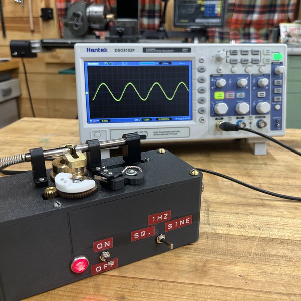 Electromechanical 1Hz Function Generator | Hackaday.io
