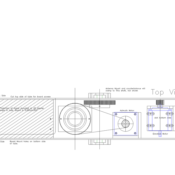 Simple Antenna Rotor Satellite Antenna Rotator Mechanical System | Hackaday.io