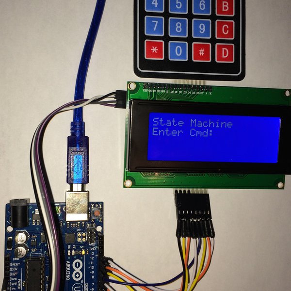 Keypad Input Validation using State Machine | Hackaday.io