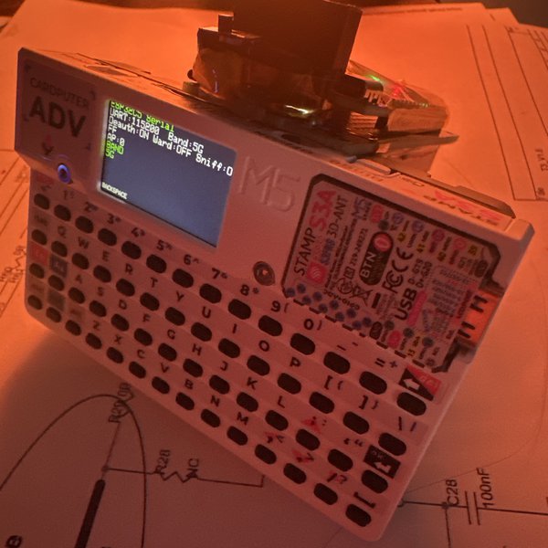ESP32-C5 Evil Cardputer ADV Hat | Hackaday.io