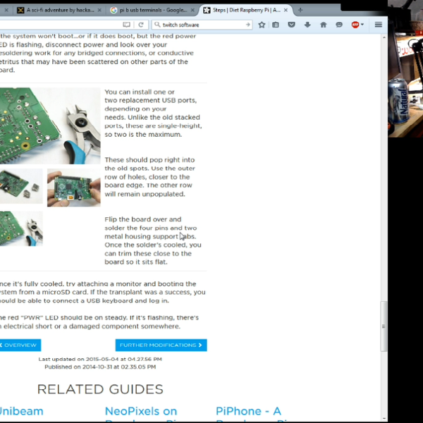Hardware Hacking Twitch stream | Hackaday.io