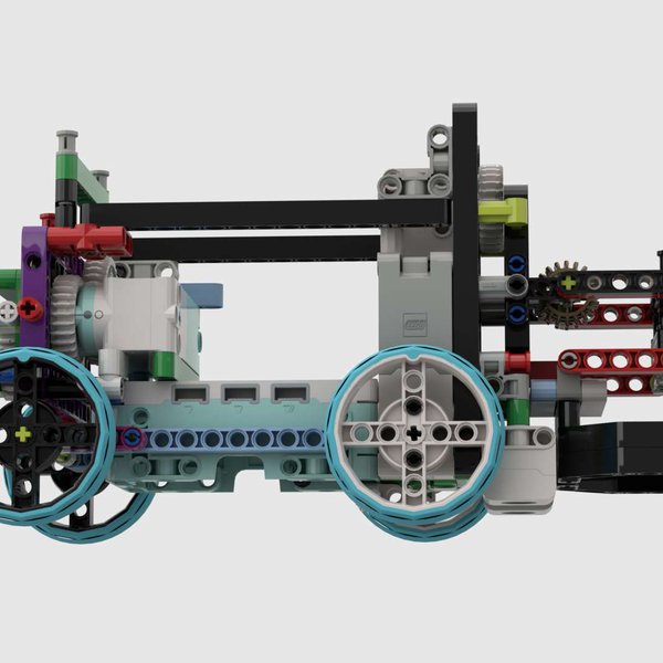 RATEL - five-wheel FLL Lego robot | Hackaday.io