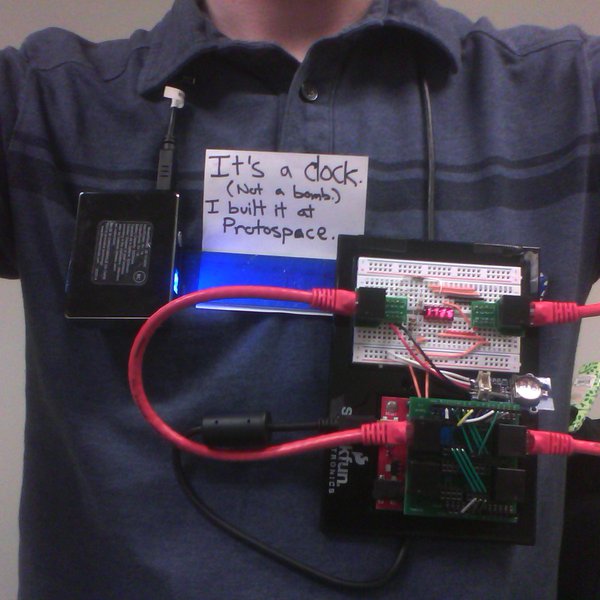 A simple non-bomb clock or two | Hackaday.io
