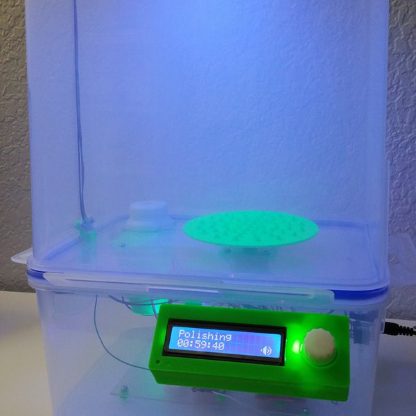 DIY Polishing Station for 3d-printed Parts | Hackaday.io