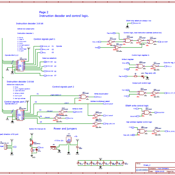 16-bit RISC CPU from scratch | Hackaday.io