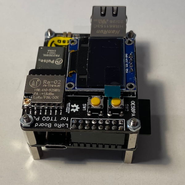 LoRa APRS iGate on ESP32 PoE Board | Hackaday.io