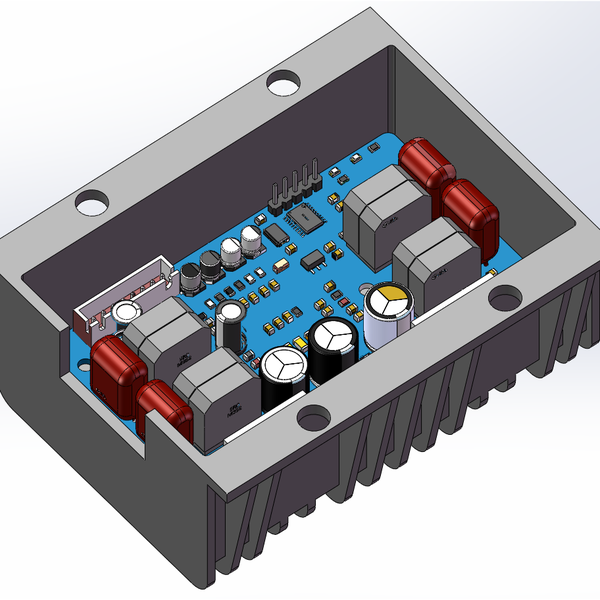High Performance 300W Stereo Class D Amplifier | Hackaday.io
