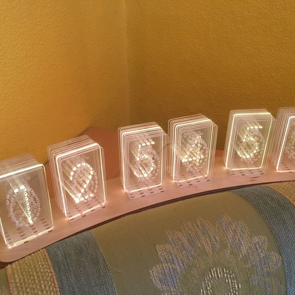 another Acryl Nixie Clock | Hackaday.io
