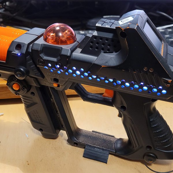 Halo inspired laser tag (LTTO hack) Hackaday.io