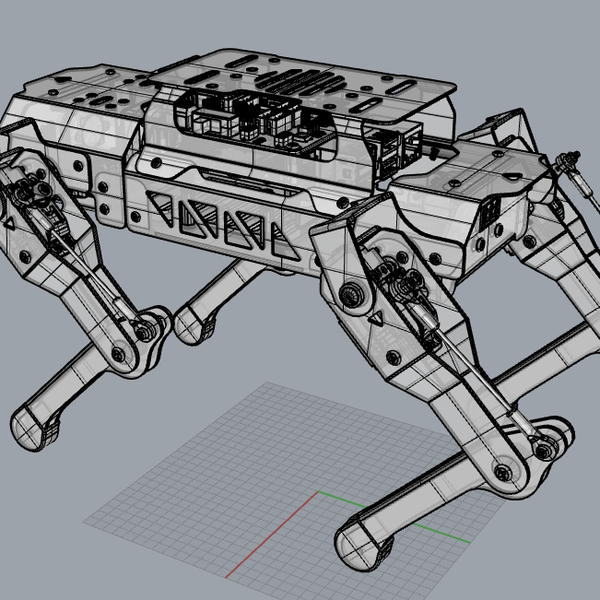 Quadruped Robot Gait Planning and Application Hackaday.io