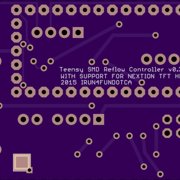 Teensy 3.1 SMD Reflow Oven Controller | Hackaday.io