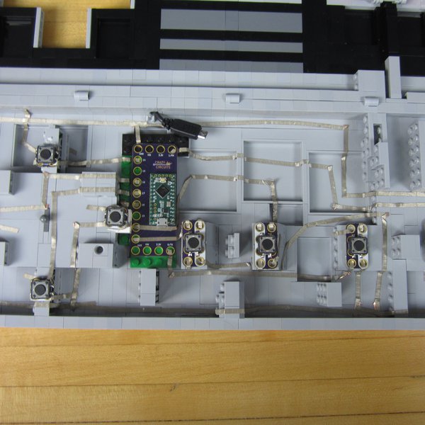 Giant Working LEGO NES Controller | Hackaday.io