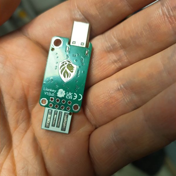 ancient pocket computer gets a usb-c upgrade |... LionKey: FIDO2 USB-A/C key for passwordless login | Hackaday.io