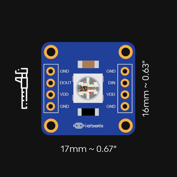 ioDots - Addressable RGB LED | Hackaday.io