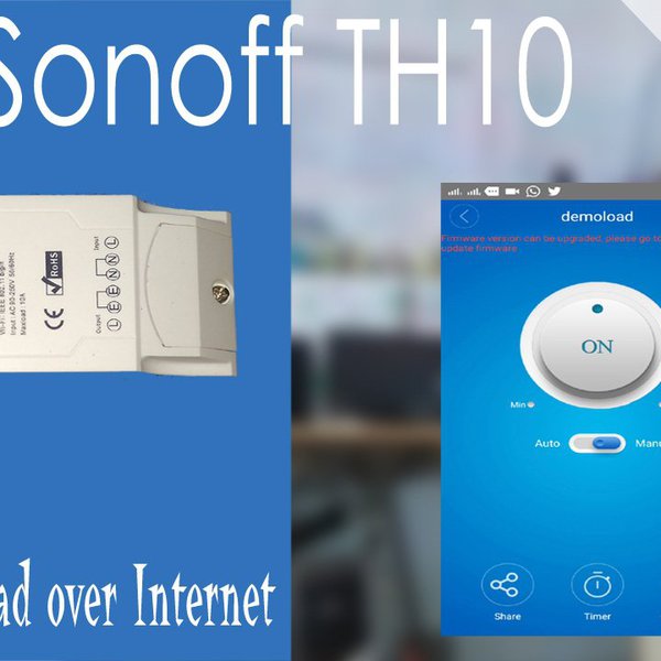 Home appliances control using SONOFF TH10 | Hackaday.io
