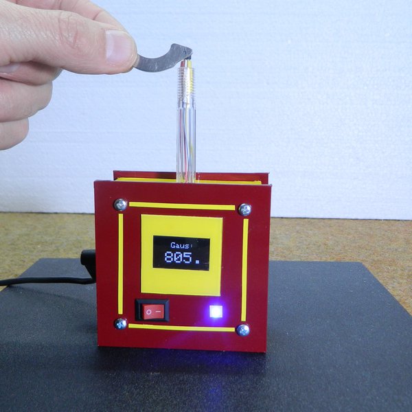 Arduino Magnetic Field Strength Meter | Hackaday.io