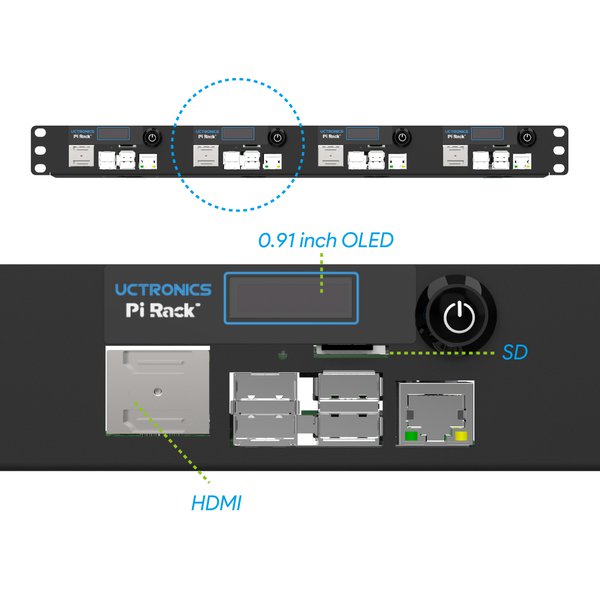 1U Raspberry Pi 4B Rack Mount (PoE Version) | Hackaday.io