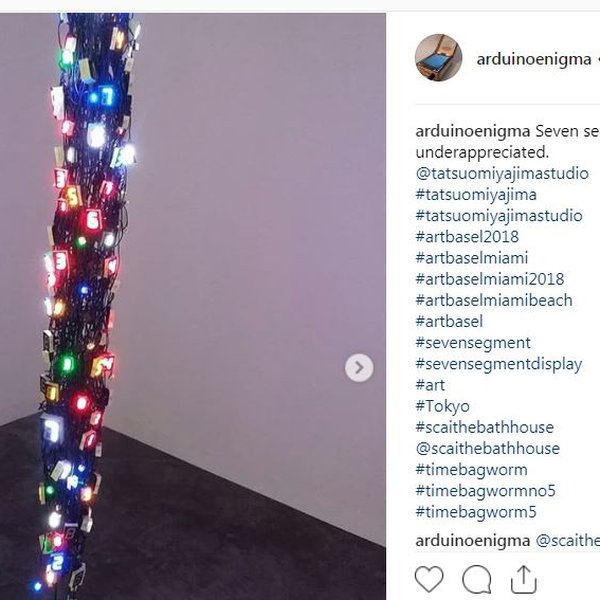 A Seven Segment Art Installation | Hackaday.io