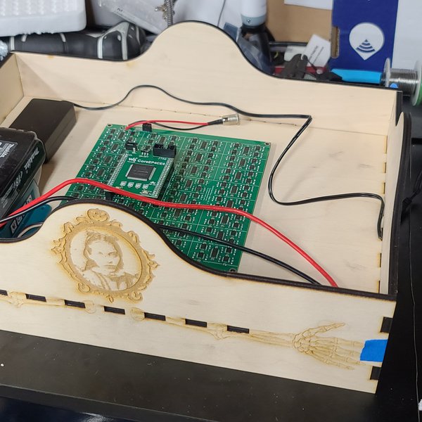 Ghost writing Halloween Project using Ultrasonic | Hackaday.io
