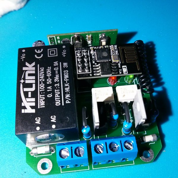 LightFox Dual - esp8266+RF dual channel switch | Hackaday.io