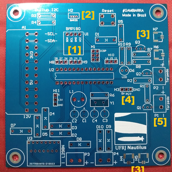 Sensor and Actuator board for AUV | Hackaday.io