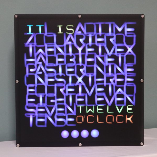 Servo Controlled Word Clock v2 | Hackaday.io
