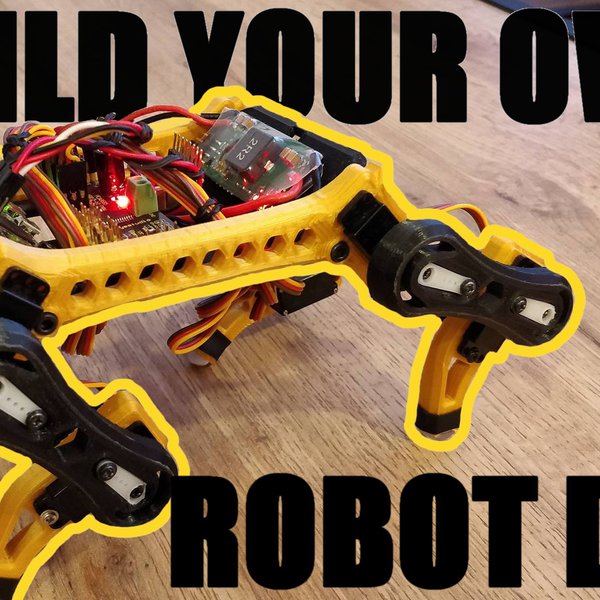 Edog - Mini 3D printed Quadruped Robot | Hackaday.io