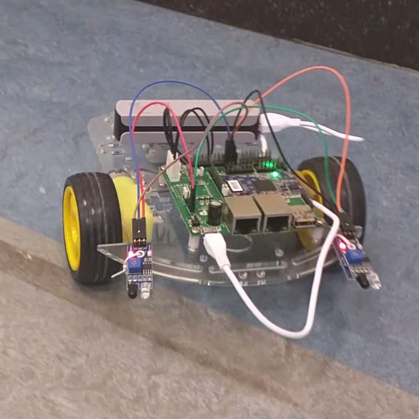 Object avoiding robot with DPT-Board | Hackaday.io