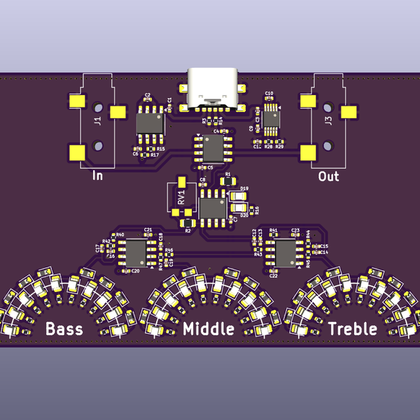 VU Meter Business Card | Hackaday.io