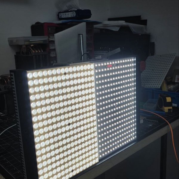 High-Power LED Panels With Custom Secondary Optics | Hackaday.io