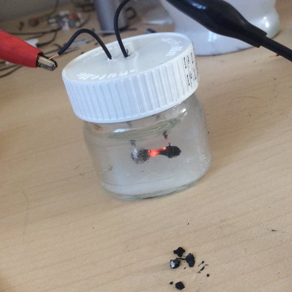 Flashing light with a light bulb made from scratch Hackaday.io