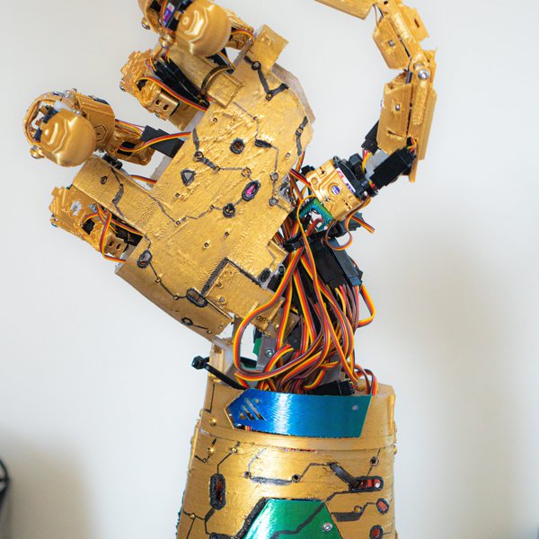 Ambidextrous 23 Direct-Drive Humanoid Robotic Hand | Hackaday.io