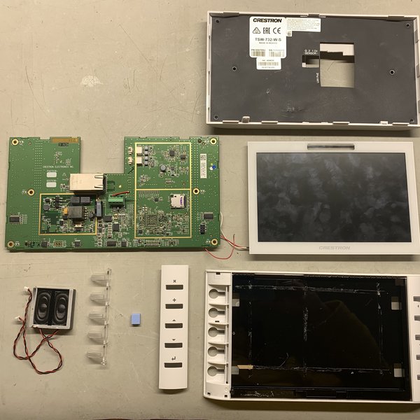 Crestron TSW-732 Teardown | Hackaday.io