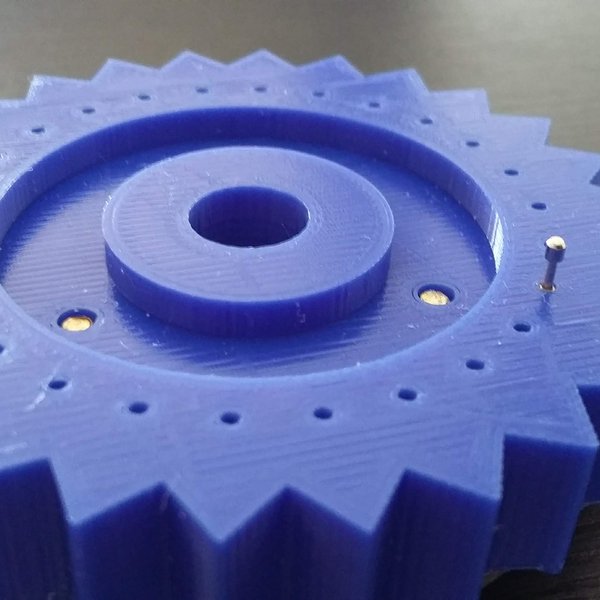 Yet Another Enigma Rotor using a PCB and Pogo Pins | Hackaday.io