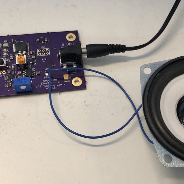 GPS Talking Clock | Hackaday.io