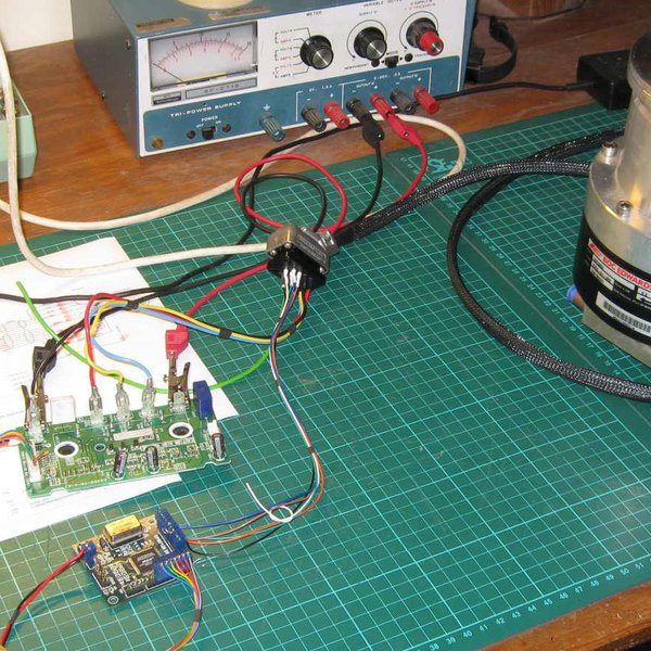 Turbomolecular pump controller | Hackaday.io
