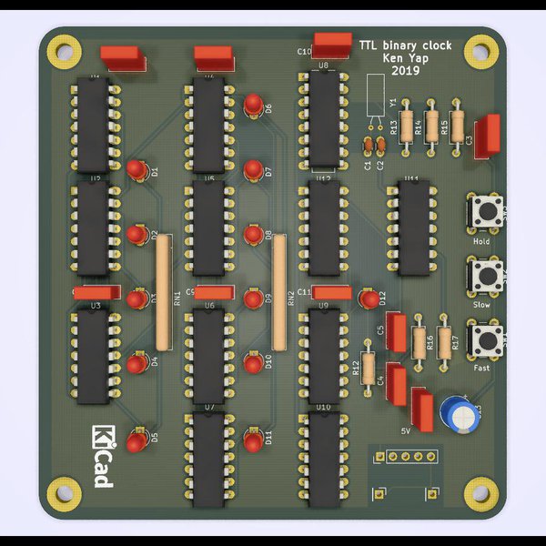 Analog Binary Clock 6 Steps Instructables