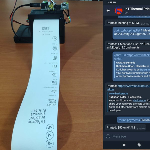 Embedded Thermal Printer - TTL Serial - DFRobot