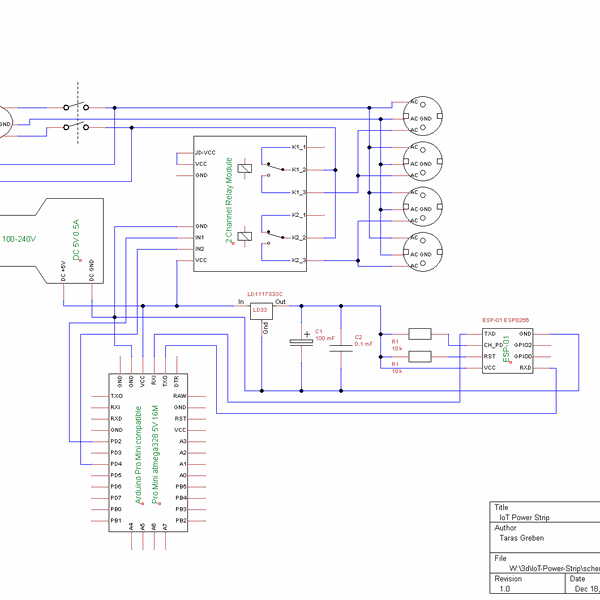 IoT Power Strip | Hackaday.io