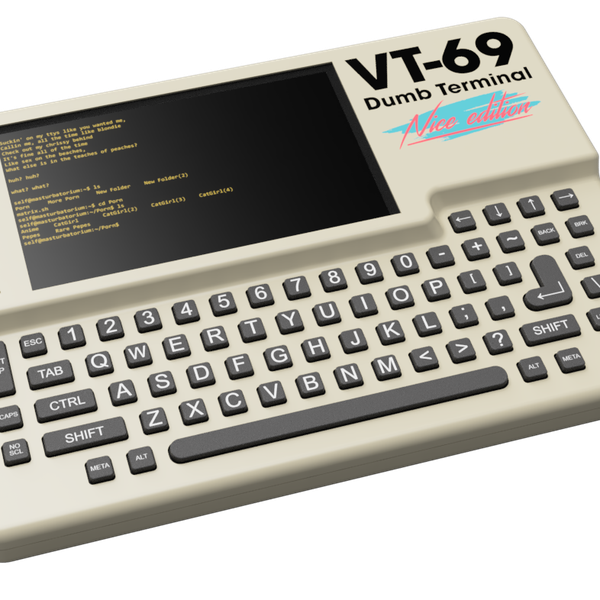 VT-69 Handheld Terminal | Hackaday.io