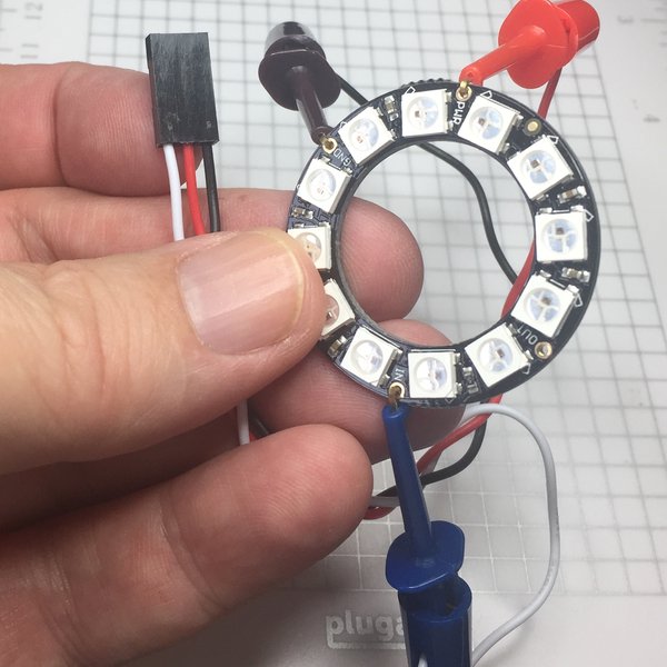 Desktop NeoPixel Clock | Hackaday.io