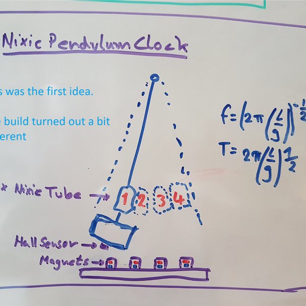 Nixie Pendulum Clock - Concept | Hackaday.io