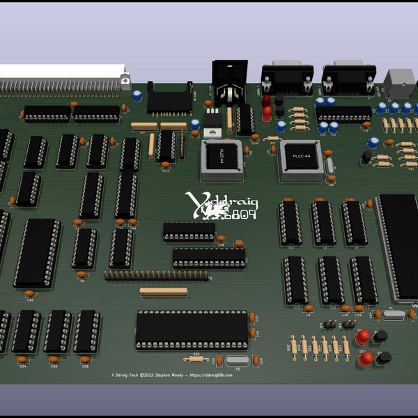 Y Ddraig Fach - A 6809 computer | Hackaday.io