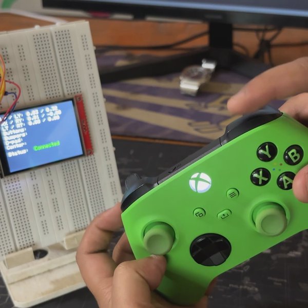 Xbox Controller with ESP32 | Hackaday.io