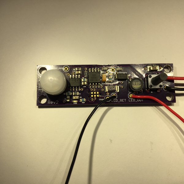 Motion-sensor equipped Power LED Driver | Hackaday.io