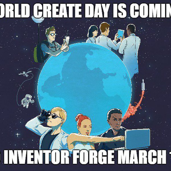 Inventor Makerspace World Create Day Hackaday.io
