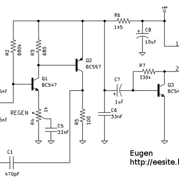 Wien Bridge Medium Wave Radio Receiver 