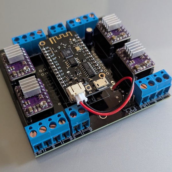 FluidNC 4 axis foam cutter controller | Hackaday.io