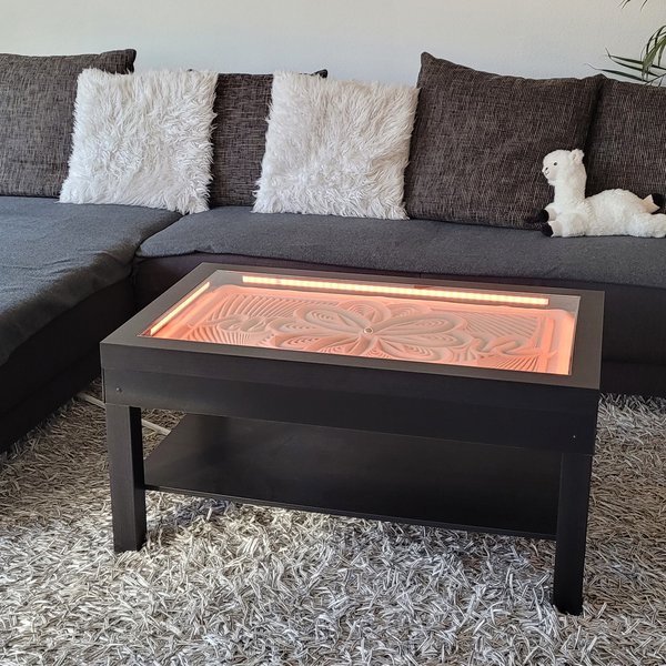 IKEA Sand art painting table Hackaday.io