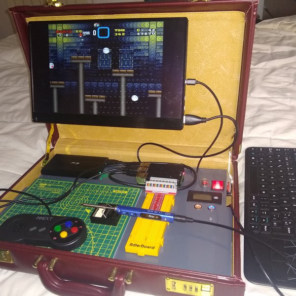 Briefcase Raspberry Pi Kit Raspberry training Briefcase | Hackaday.io